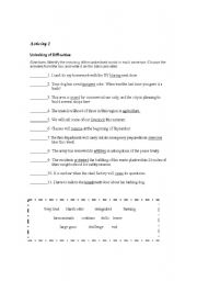 English Worksheet: complain dialogs