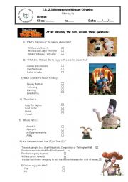 English Worksheet: Film quiz_
