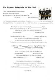 English Worksheet: Song 