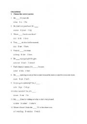 English Worksheet: grammar