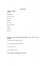 English worksheet: passive voice