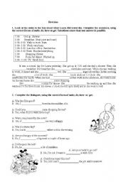 English Worksheet: make or do