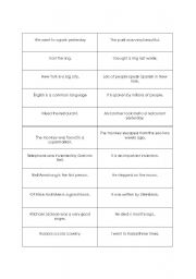 English Worksheet: relative pronouns