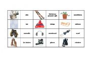 English Worksheet: Winter domino