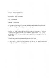 English Worksheet: What Happened? 