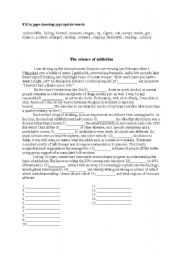 English Worksheet: Grammar test  