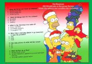 English Worksheet: The Simpsons: Miracle on Evergreen Terrace S09E10 
