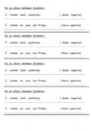 English worksheet: worksheet