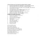 English Worksheet: should -shouldnt 