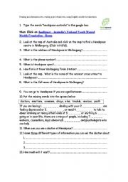 English Worksheet: Headspace