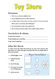 English worksheet: Elf (part 4 of 9)