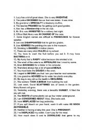 English Worksheet: lots of great games