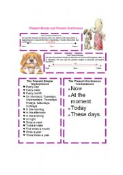 English Worksheet: Present Simple and Present Continuous