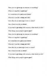 English worksheet: Have you ever....