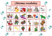 Christmas vocabulary