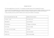 English Worksheet: Booking an Hotel