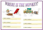 English worksheet: prepositions part 2