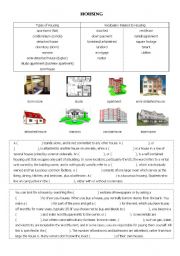 English Worksheet: Housing