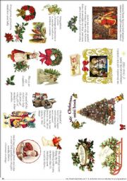 English Worksheet: my Christmas mini book 4