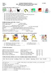 EXERCISES FOR INTERMEDIATE STUDENTS