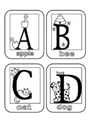 English Worksheet: THE ALPHABET