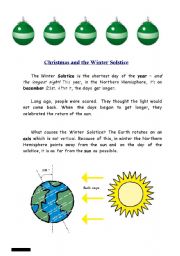Christmas and the Winter Solstice