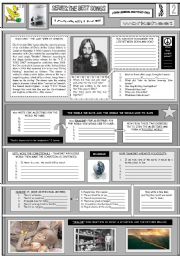 English Worksheet: IMAGINE - JOHN LENNON - PART 02