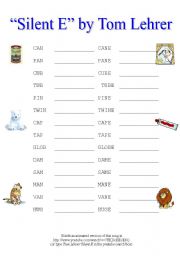 English Worksheet: Activity based on the humourous 