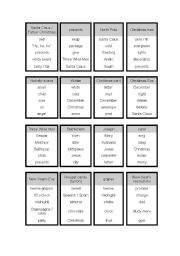 English Worksheet: Christmas taboo