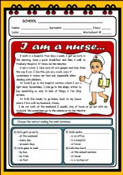 I AM A NURSE... ( 2 PAGES )