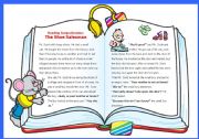 English Worksheet: Reading comprehension 1: 