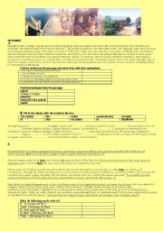 English worksheet: MYANMAR-Reading comprehension for upper intermediate or lower advanced students