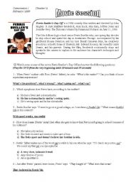 English Worksheet: Movie-conversation class based on the funny movie 
