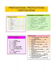 PREPOSITIONS