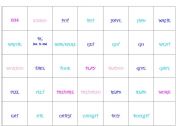 English Worksheet: Present/Past & Regular/Irreguar verbs (CARDS)