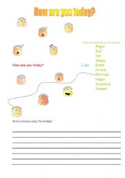 English worksheet: Feelings