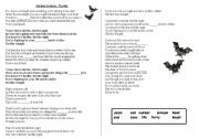 English worksheet: michel jackson song 