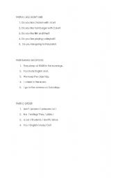 English Worksheet: do you like