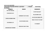 English worksheet: verbal tenses review