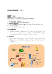 English worksheet:  first Conditional