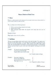 English worksheet: Rhyme, Rhythm & Blank Verse