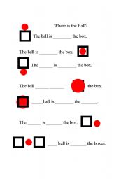 prepositions of place