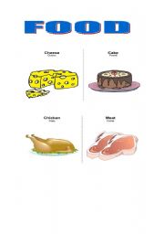 English worksheet: FOOD 2