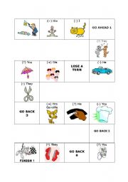 English Worksheet: Have got Boardgame