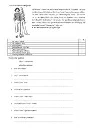 English Worksheet: Test 1