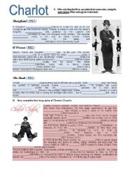 English Worksheet: Charlot - Simple Past