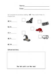 English worksheet: AT FAMILY