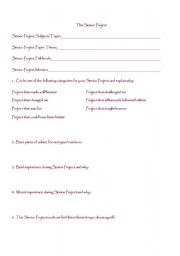 English Worksheet: End of Year Evaluation