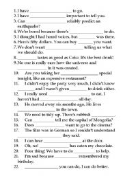 English Worksheet: indefinite pronouns - OHP