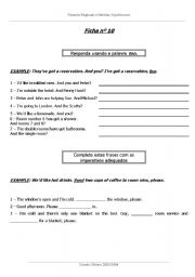 English worksheet: Introduction to the English language Part 2